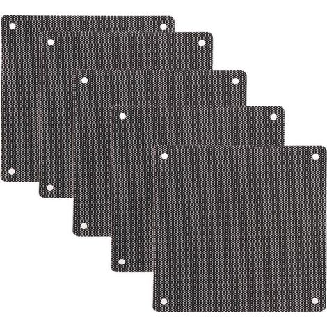 Filtres à poussière, lot de 5 pièces, couvercle de protection anti-poussière en PVC pour boîtier d'ordinateur (1/5)