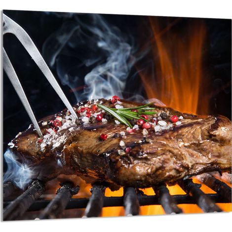 Panneau en verre POUR la cuisine 65x60 Grill (1/5)