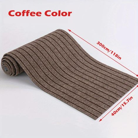 (Marron, 40x3m) Accessoires pour tapis à griffer pour chat, adaptés aux coins et aux murs, protection de meubles auto-adhésive à faire soi-même. (1/5)