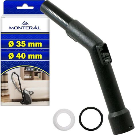 1 Poignée Aspirateur Universel, Sortie Ø 35 mm, Raccord Tuyau Ø 40 mm, Pour Tube Télescopique (1/5)