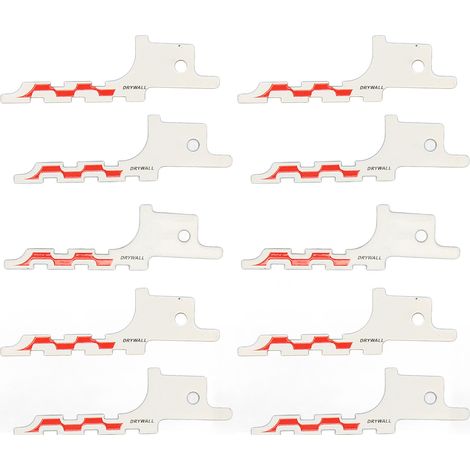 10PCS Reciprocating Saw Blades Stainless Steel Precise Opening High Efficiency Cutting Pruning Saw Blades