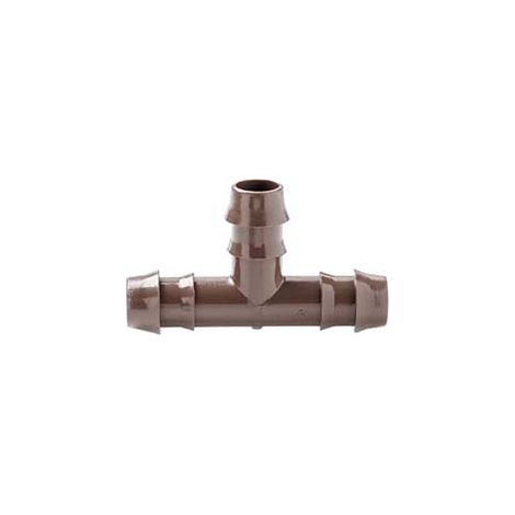 RACCORDO INNESTO T PER TUBO COLLETTORE DA MM.14X16- - in blister da pz.10 - 80006288 - 2 blister GF