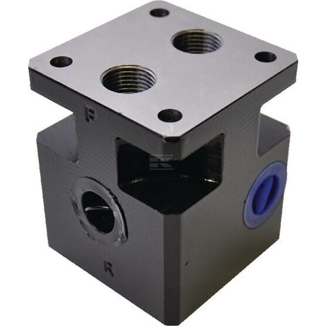 Cartirdge-blok staal / CATS011201 (modulaire aggregaten) EUROFLUID CARTS011201 (1/3)