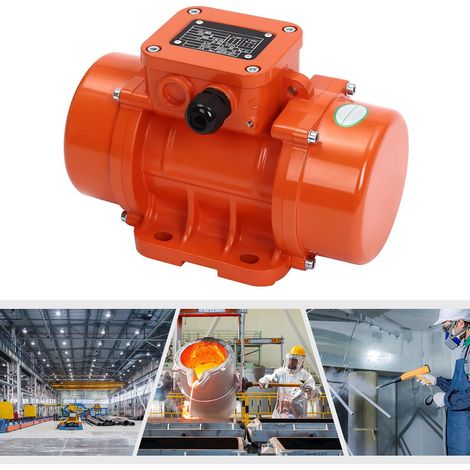 Moteur vibrant à béton, 180 W 220 V, 23,1 x 13 x 15,22 cm, pour mines, métallurgie, charbon, électricité, construction (1/5)