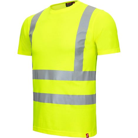 Nitras NITRAS MOTION TEX VIZ, Warnschutz-T-Shirt, 7008-4000-XL Gr. XL neongelb/uni (1/3)