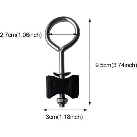 Accessoires de trampoline,Vis de trampoline,Vis pour fixer le trampoline,6 paquets,Convient au grand trampoline et au petit trampoline (1/3)