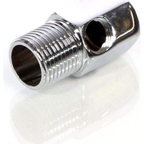 Naturewater Wasserhahn Adapter Eckventil mit 20,6 mm AG (1/2") / 20,6 mm IG (1/2") / 12,91 mm IG (1/4") für Trinkwasser, Osmose, Umkehrosmose (RO)