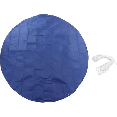 Bâche ronde pour piscine imperméable, anti-poussière, isolante thermique, numéro 4, couverture gonflable 4,5x4,5m pour extérieur domestique (1/5)