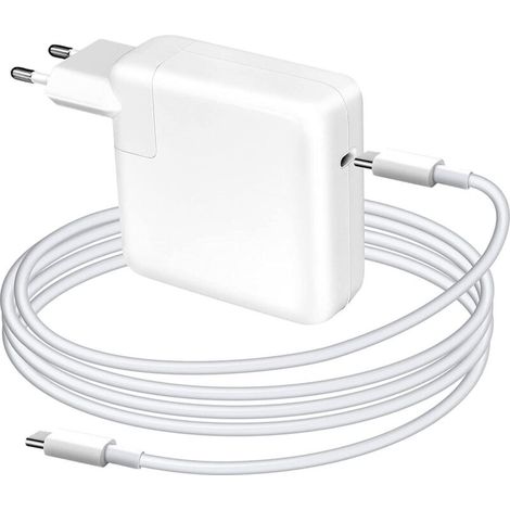 Chargeur Mac Book Pro USB C 67W Compatible avec Le MacBook Pro 13/14/15 Pouces et MacBook Air (20162023), iPad 12,9/11 Pouces et Tous Les Appareils U