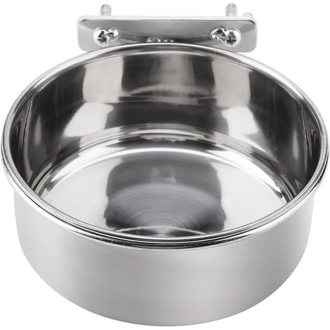 Stainless Steel Adjustable Feeding Bowl for Parrots (1/5)