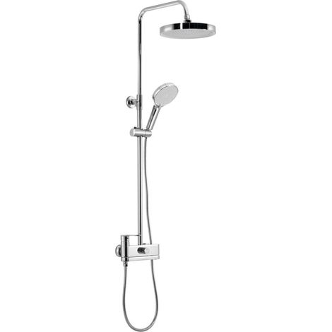 Sapho - Conjunto de ducha con grifo, diámetro 26 cm, 2 chorros, cromo CF139 (1/5)