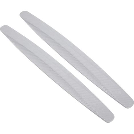 Universel De Voiture Avant Coin Arrière Bumper Guard Protector Fibre De Carbone Anti-Collision Bande Autocollant Anti-frotter Bord (Grise)