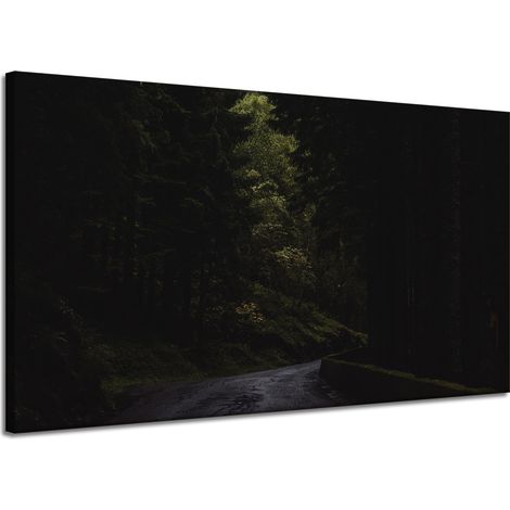 Leinwanddruck Natur Bergstraße 120x70 cm