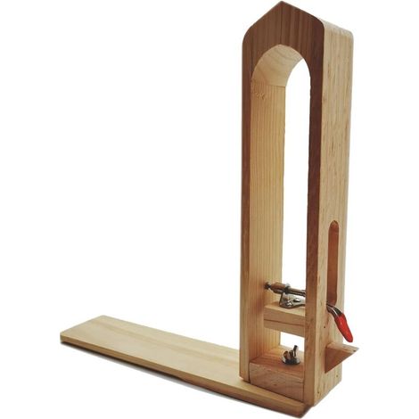 Pince À Coudre En Bois - Pour Cuir - Rotation Réglable 360° - Adaptée Droitiers Et Gauchers - 1 Pièce (1/5)