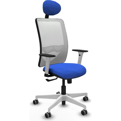 Piqueras-y-crespo Sedia da Ufficio Zulema Blu Comfort