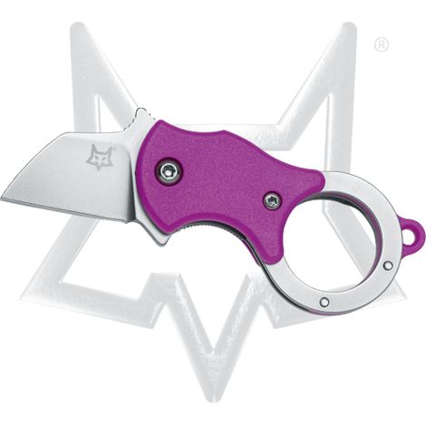 Fox Mini-Ta Folding. Nylon Viola HDL-1.4116 Inox st. Sandbl. Bld