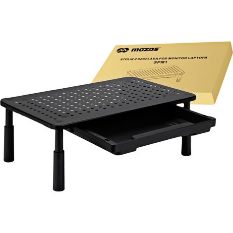 Soporte para monitor de portátil Mozos SPM1 con cajón (1/5)