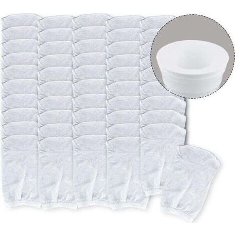 Lot de 50 Chaussettes d'écumoire de Piscine – Filtre Les paniers, Les écumoires nettoient Les débris et Les Feuilles pour piscines creusées et Hors Sol (1/4)