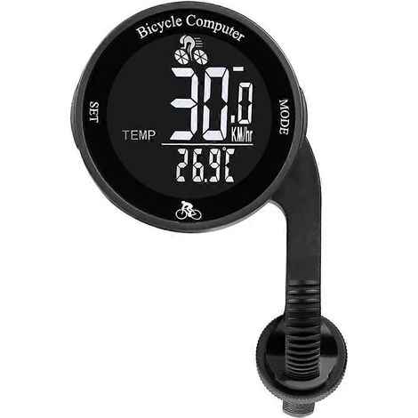 Compteur de vélo sans fil, étanche, intelligent, avec écran LCD, pour VTT. (1/5)