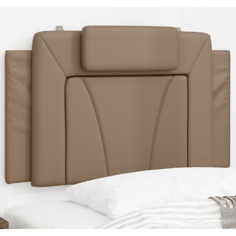 Coussin de tête de lit cappuccino 80cm similicuir (1/5)