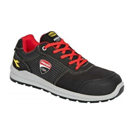 Scarpe Antinfortunistiche Diadora Speedy Race Low S3S FO SR SC Nero-Grigio - 701.181703 - size 40000000