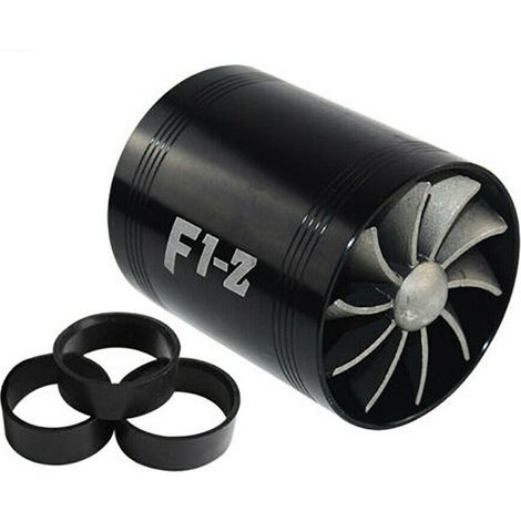 Turbine Turbo Fan Universel Filtre à Air Supercharger Ventilateur d'admission Turbo Compresseur