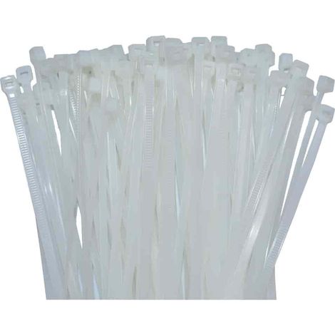 100 Kabelbinder 610x9,0mm Natur (weiss) PA6.6