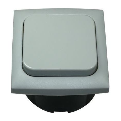 Interrupteur intérieur gris 12 / 230 V