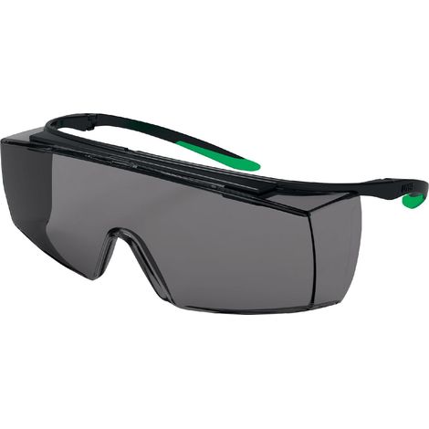 uvex super f OTG 9169543 Lunettes de protection noir, vert EN 166-1, EN 169 DIN 166-1, DIN 169 (1/3)