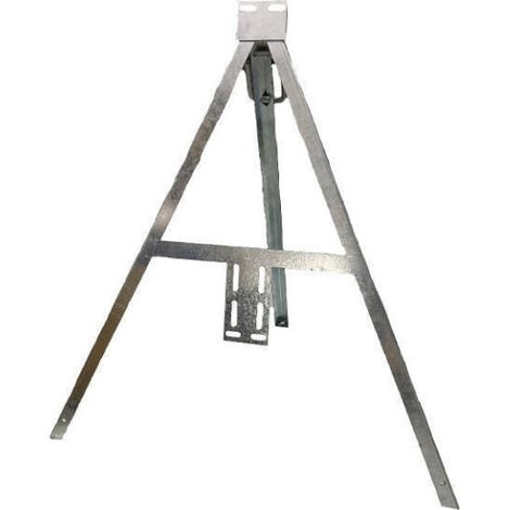 Trípode de acero galvanizado 65 x 85 cm SEKURECO