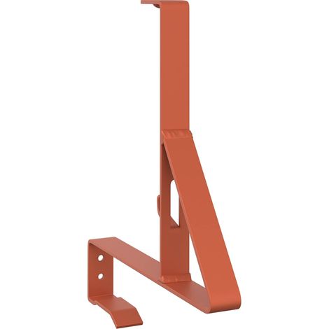 Snow Guard Support 12 pcs Red 29.5 x 3 x 34.5 cm Steel vidaXL