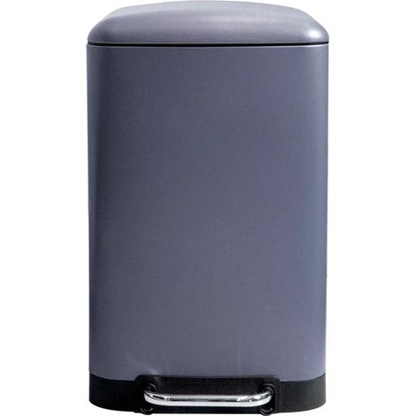 Contenitore per rifiuti urbani - 30 l - rettangolare -- grigio antracite