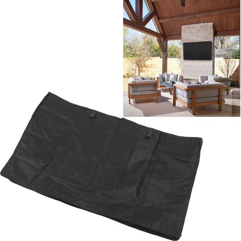 Housse pour TV d'extérieur (36-39 pouces) - Housse Imperméable 600D PVC avec Protection UV et Sangles d'Antivent (1/5)