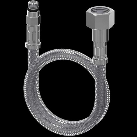 Tuyau KWC, G3/8xM8x1, 350 mm, DN6, clapet anti-retour, droit, 2000109491 (1/2)