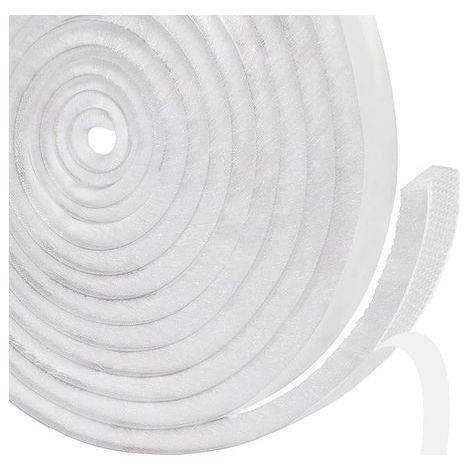 Joint brosse porte coulissante,9 mm(B) x 23 mm(D) x6M(L) Joint Fenetrepour Lsolation Phonique Porte,volet isolant (1/5)