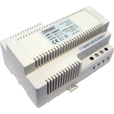 Comatec TBD207524F8 Alimentation rail DIN 24 V/AC 3.13 A 75 VA Contenu 1 pc(s) S57145