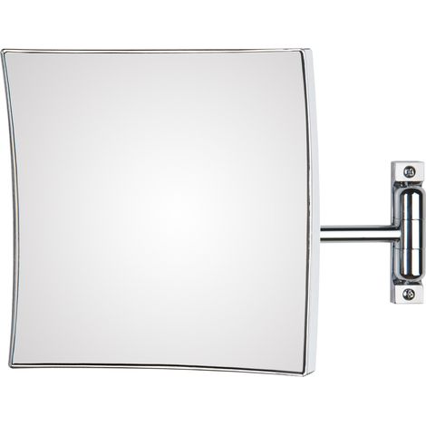 Koh-I-Noor Quadrolo 63/1kk3 specchio ingranditore 3x a parete 20x20 braccio 31 senza luce cromato codice prod: 63/1KK3