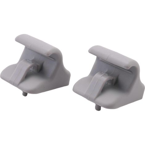 Lot de 2 clips de fixation de pare-soleil gris 8523505100OM pour Hyundai Getz i20 (2008-2015) - Accessoires intérieurs