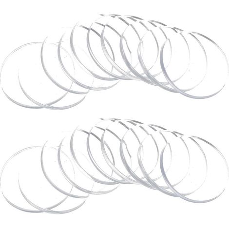 de 24 protections pour meubles en verre patins en silicone (1/5)