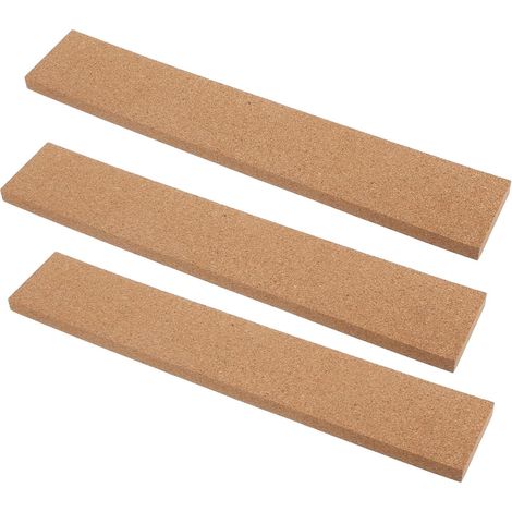 Lot de 3 bandes adhésives en liège pour tableau blanc mural, (1/5)