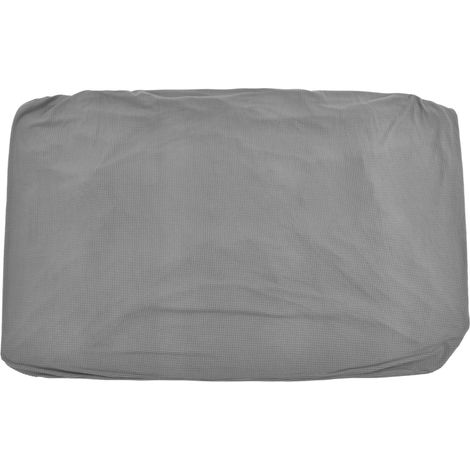 Épaissi en molleton tricoté housse canapé moderne antidérapant extensible recouvrement fauteuil lavable en machine gris clair pour 3 personnes (190‑230cm) (1/5)