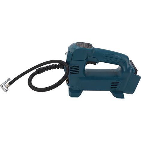 60-W-Akku-Luftkompressor mit LED-Licht, Lithium-Batterie, Digitalanzeige und tragbarer Kompressor für Auto- und Fahrradreifen. (1/5)