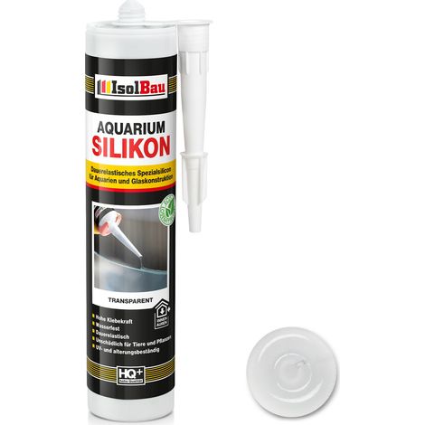 IsolBau Acquario in silicone trasparente 1 x 300 ml (1/5)