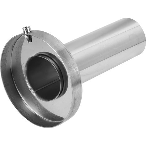 Universeller, abnehmbarer Edelstahl-Schalldämpfer für Auspuffrohre, Auto-Tuning-Zubehör, 3,5 Zoll (89 mm), Edelstahl-Schalldämpfer-Ersatzteil. (1/5)