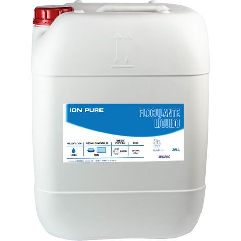 Floculante Líquido Piscinas 20 L Clarificante continuo