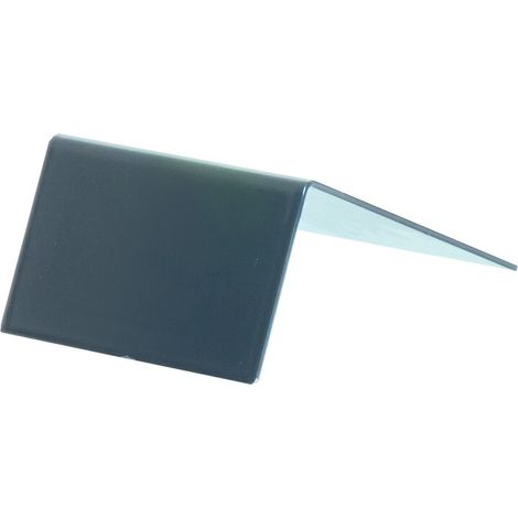 Fermapiastra per profilo portante adattabile 16/32 mm Grigio antracite RAL 7016, E: 16/32 mm