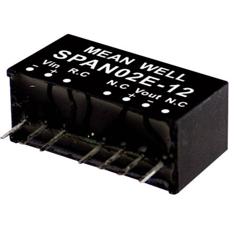 Module convertisseur CC/CC MEAN WELL SPAN02A-03 Nbr. de sorties: 1 x 500 mA 2 W 1 pc(s) Q121412