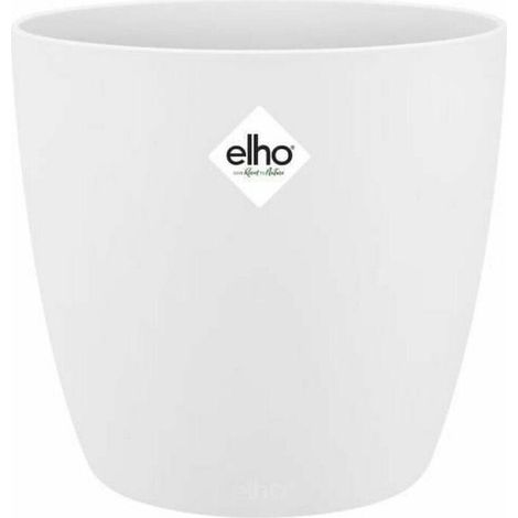 elho Brussels Rond 25 Blumenkübel weiß 9 Liter