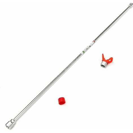 Airless Paint Sprayer Spray Gun Tip Extension Nozzle 100CM (1/3)