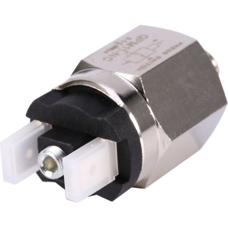 Commutateur de contrôle de pression pneumatique, haute précision, polyvalent, filetage mâle normalement fermé QPM11-NC, commutateur réglable 1/8 pouces pour équipement (1/5)